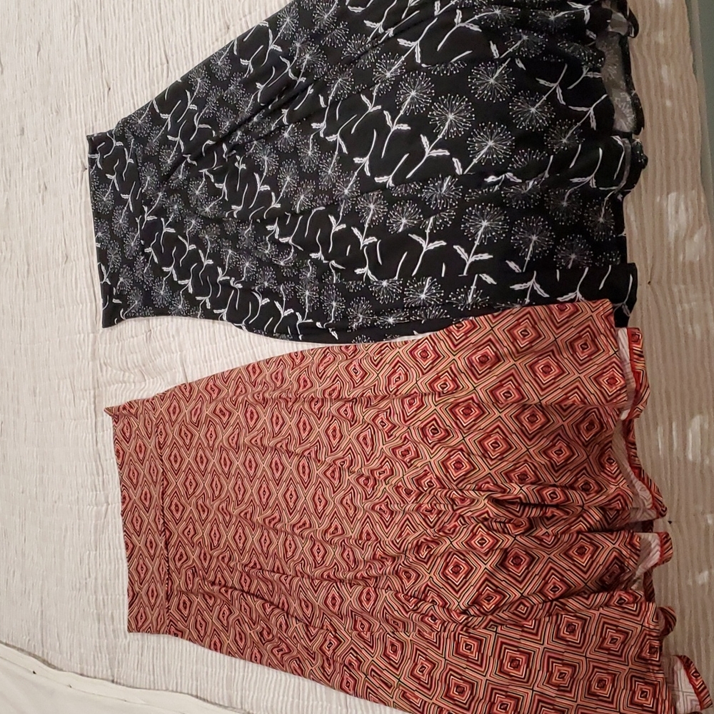 2 Lularoe maxi skirts